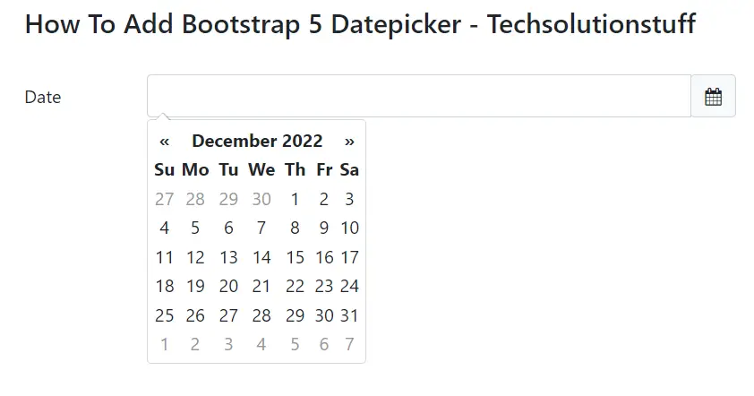 how_to_add_datepicker_bootstrap_5