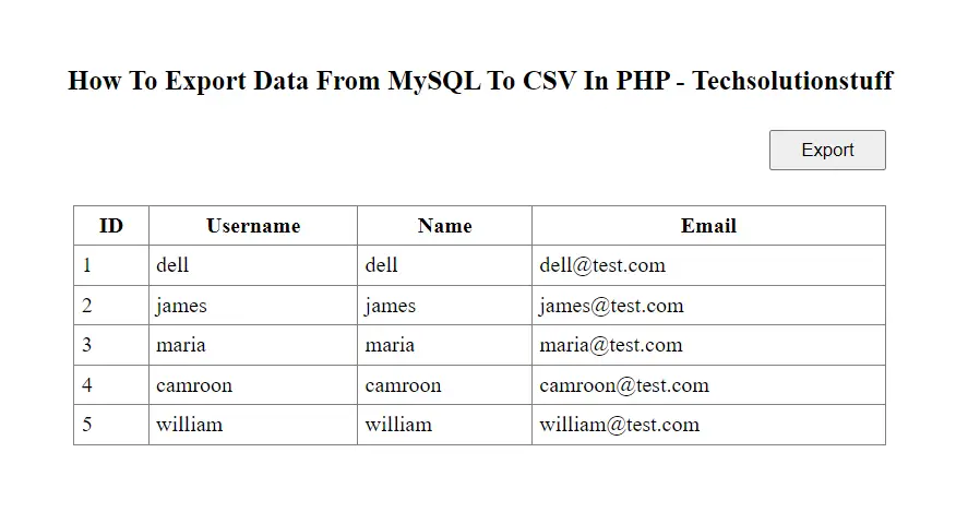 how_to_export_data_from_mysql_to_csv_in_php_output