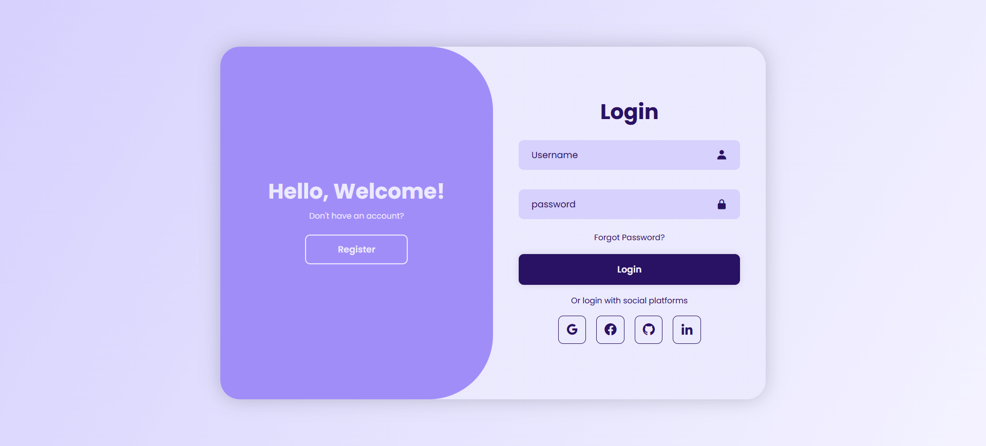 login-page-design