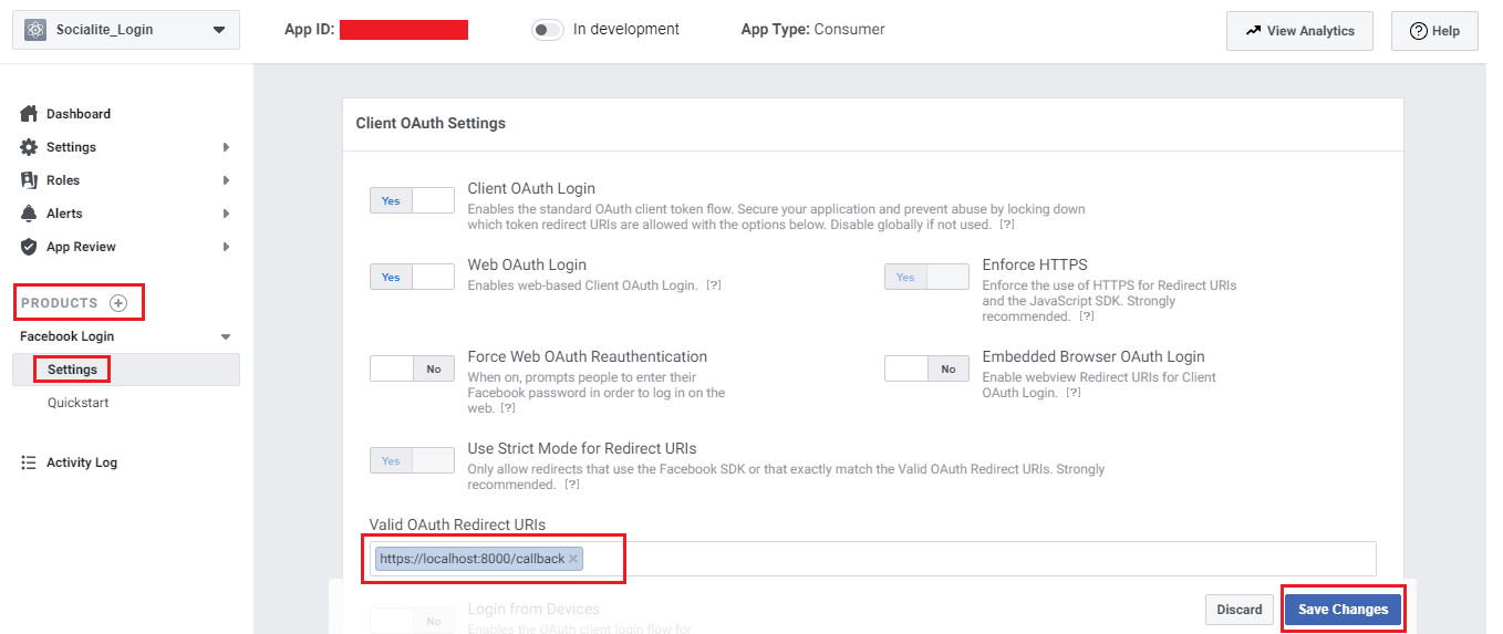 socialite_login_with_facebook_account_add_products_laravel_9